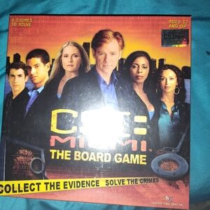 CSI Miami Board Game 13 And Up New